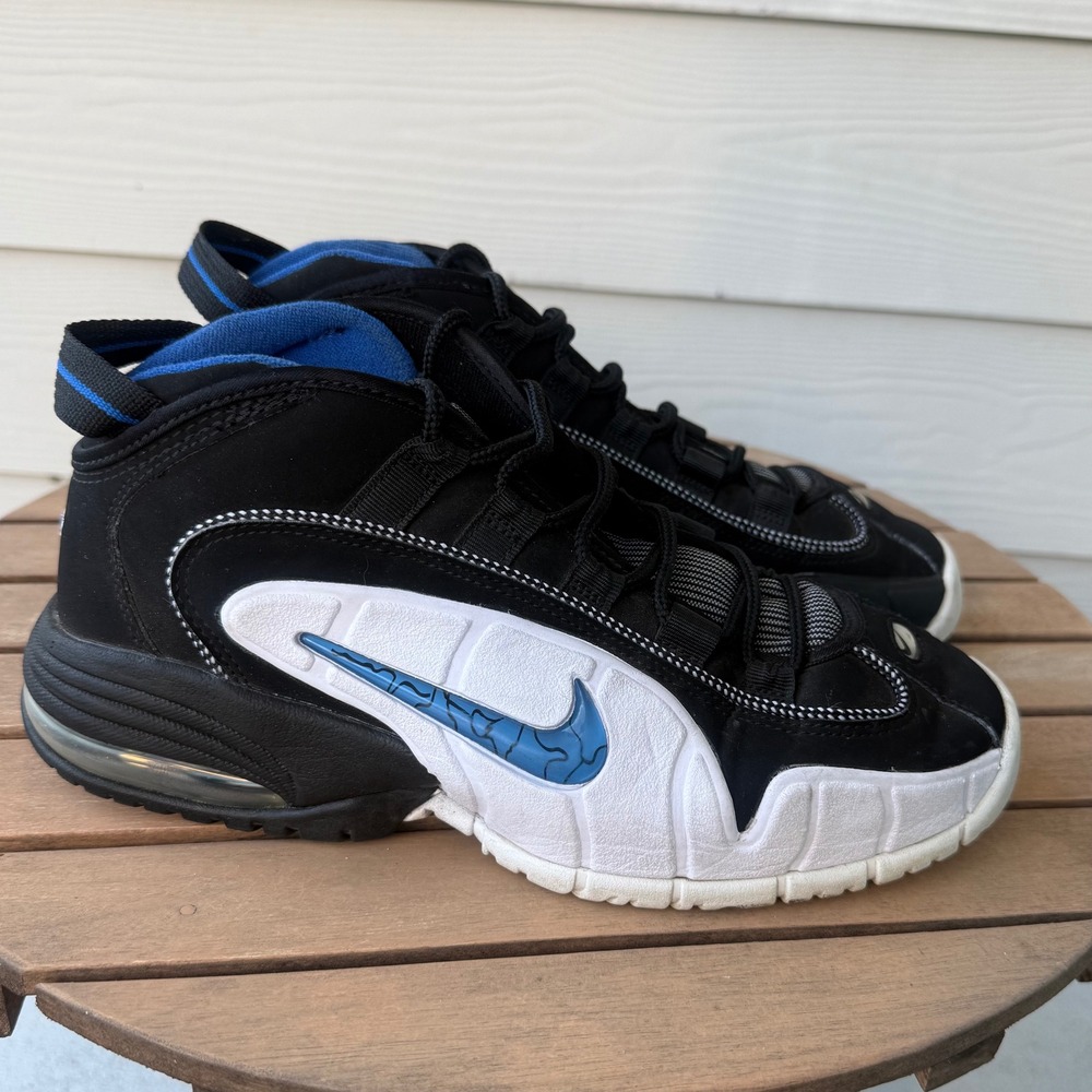Nike Air Max Penny 1 Orlando Black Varsity Royal White DN2487-001 Mens 8.5